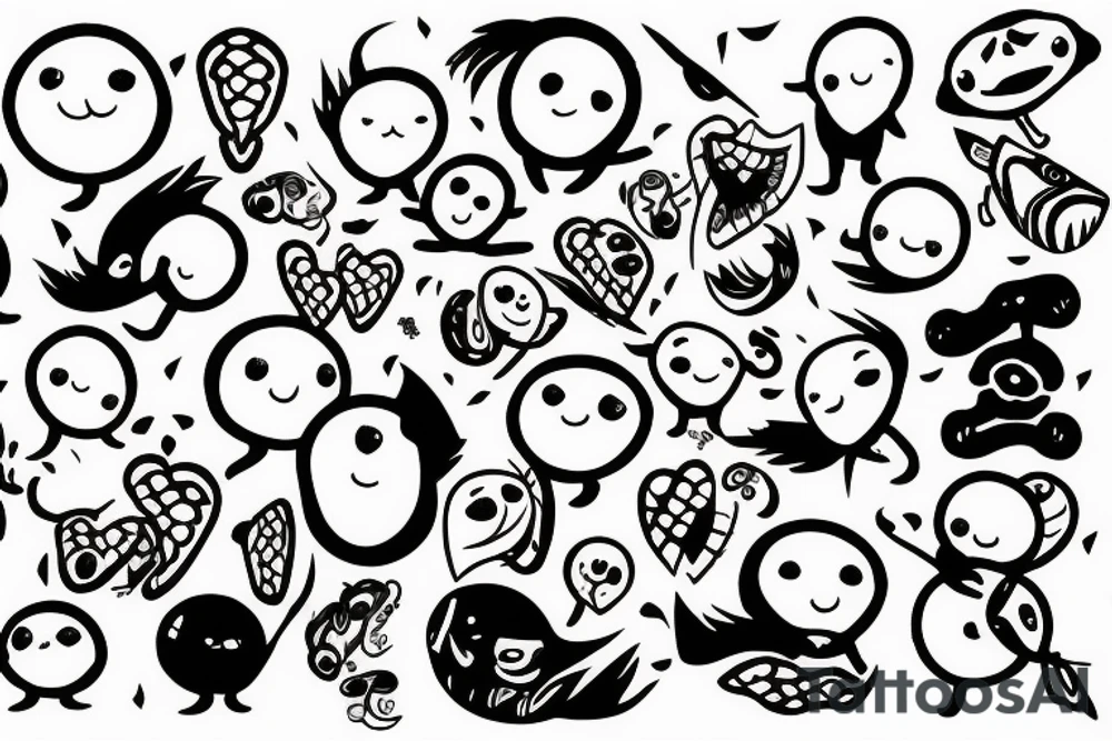 adipose cute tattoo idea