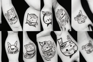adipose cute tattoo idea