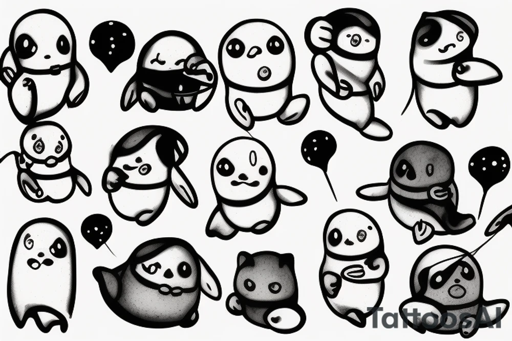 adipose cute tattoo idea
