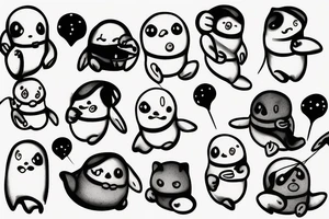 adipose cute tattoo idea