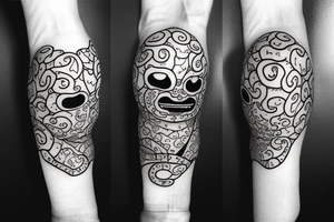 adipose cute 2 arms 2 legs small multiples tattoo idea