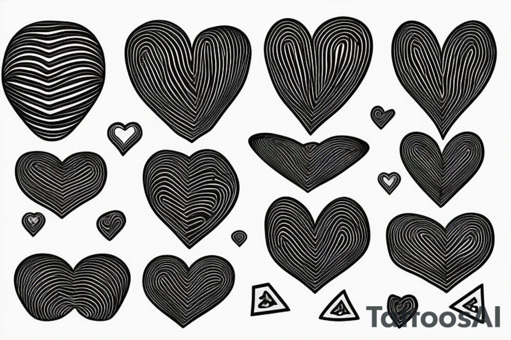 Heart brain tattoo idea