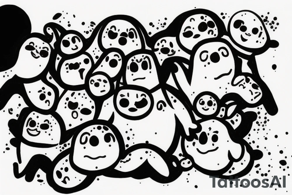 ominous adipose creatures climbing down themselves tattoo idea ominous adipose creatures climbing down themselves tattoo idea