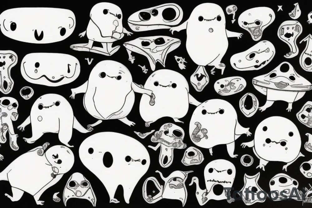 ominous adipose creatures climbing down themselves tattoo idea ominous adipose creatures climbing down themselves tattoo idea
