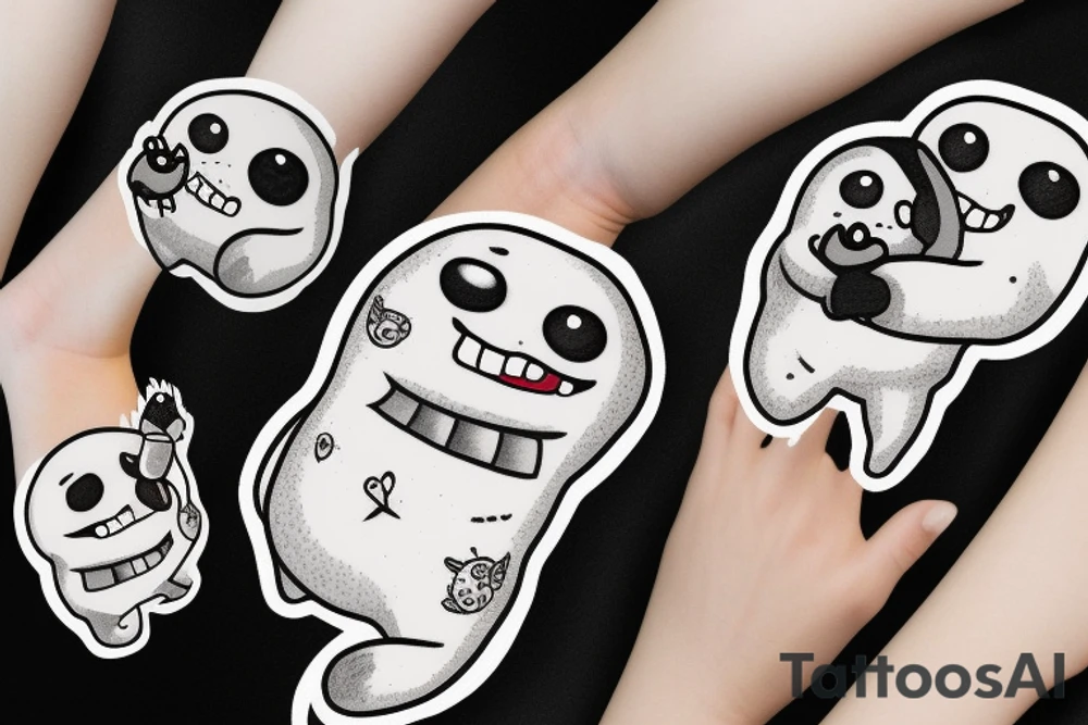 sixty-seven tiny horrifying adipose creatures tattoo idea