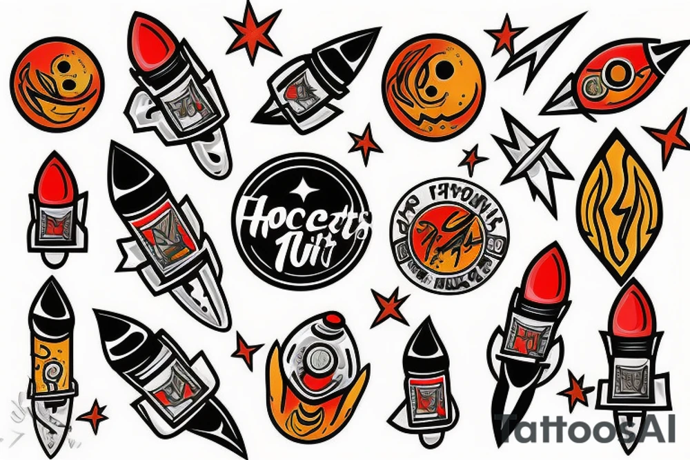 Rockets Only tattoo idea