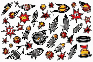 Rockets Only tattoo idea