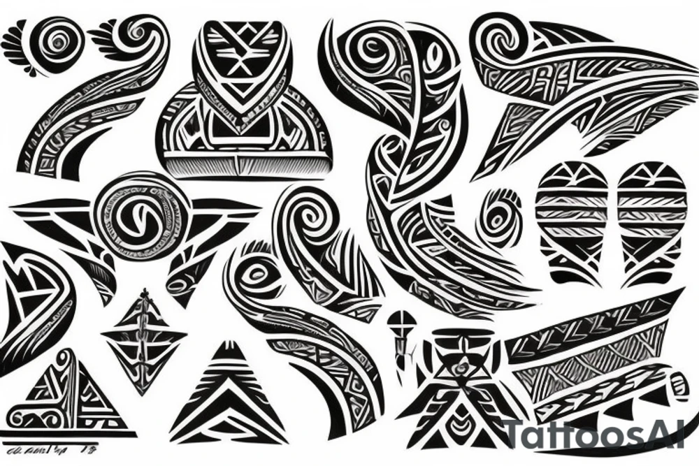 Polynesian tattoo idea