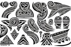 Polynesian tattoo idea