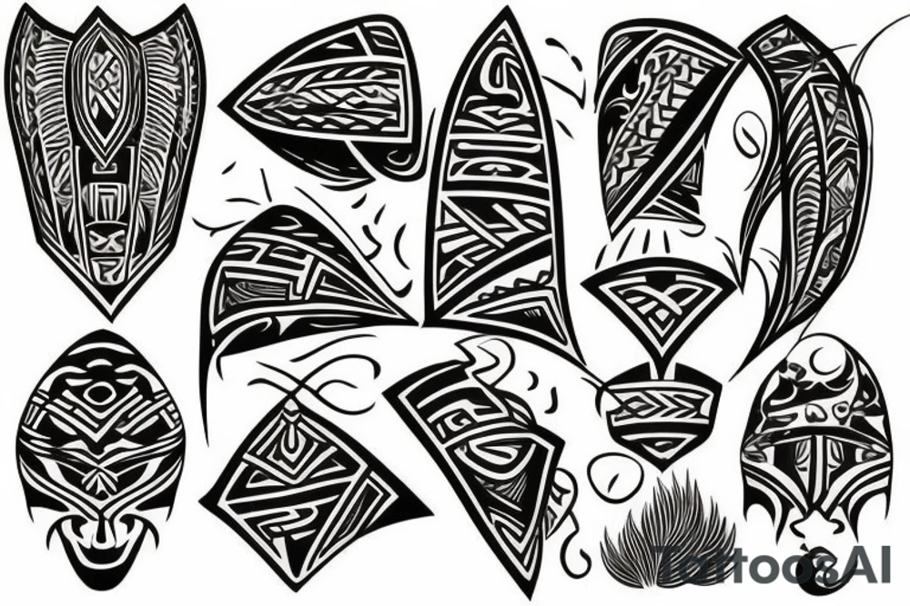 Polynesian tattoo idea