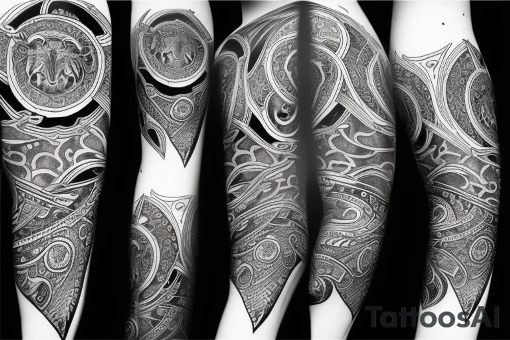 Taurus bull tattoo idea