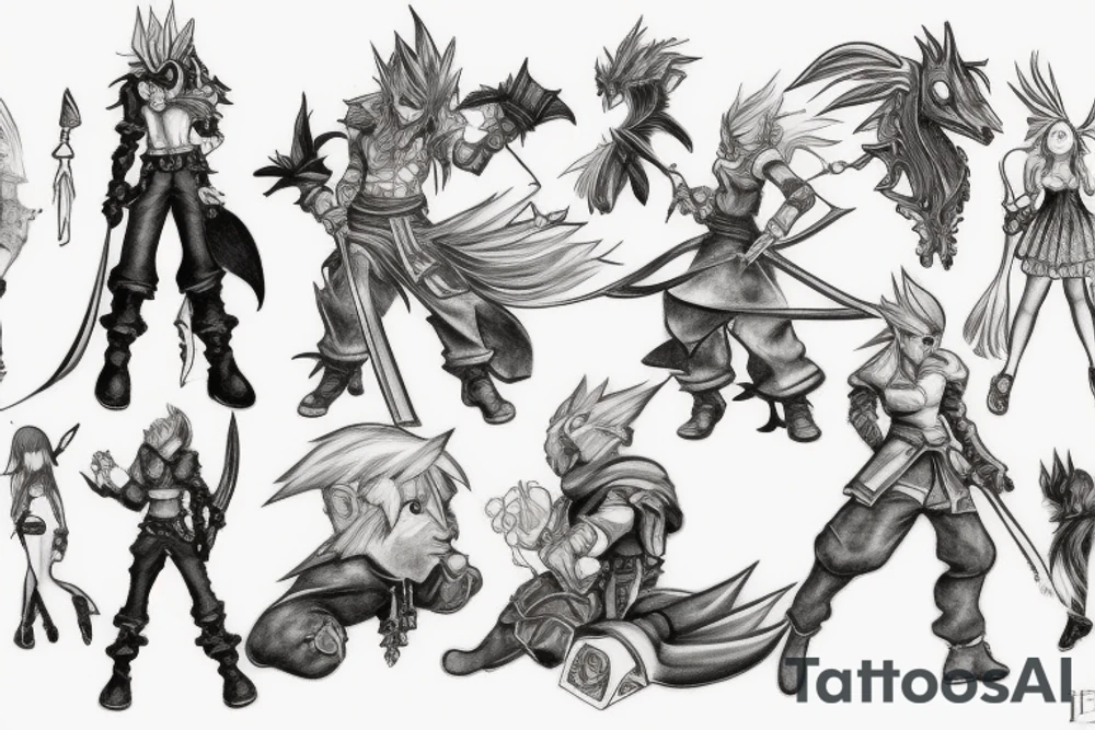 final fantasy ix tattoo idea