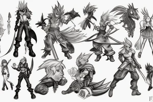 final fantasy ix tattoo idea