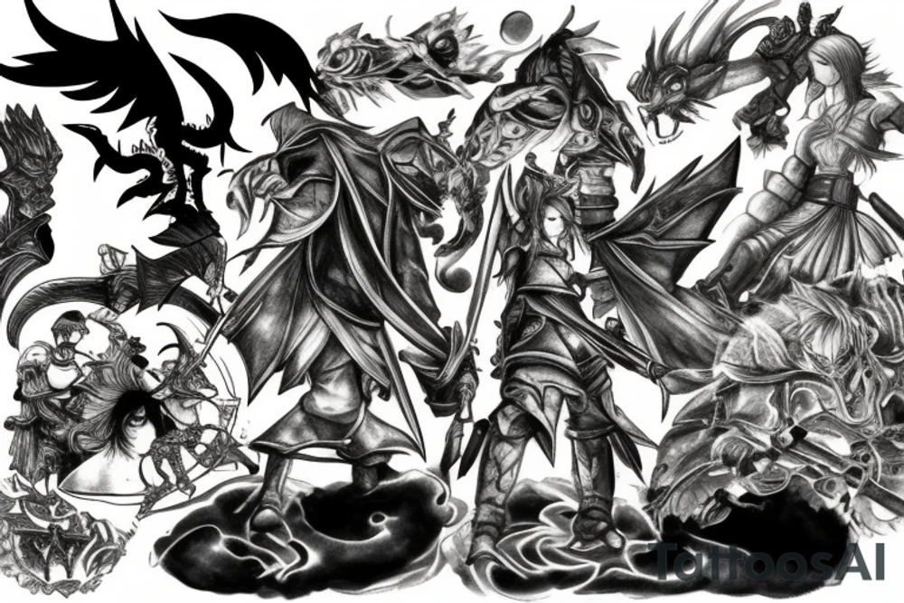 final fantasy ix tattoo idea