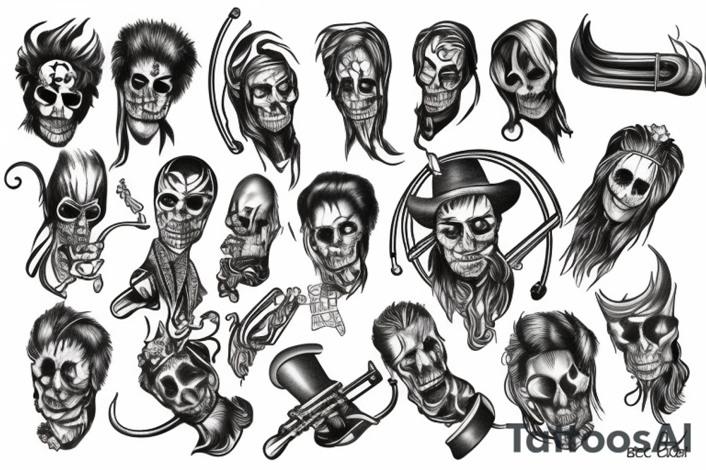 the band ghost b.c. tattoo idea