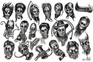 the band ghost b.c. tattoo idea