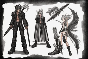 final fantasy vii tattoo idea