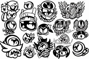 Kirby tattoo idea