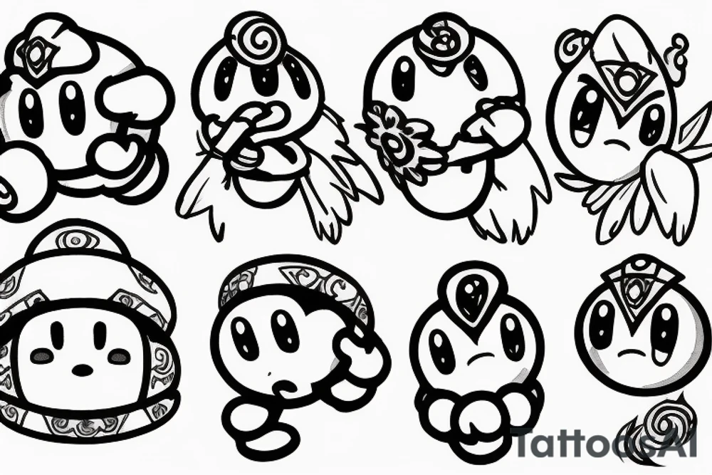 Kirby tattoo idea