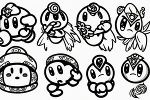 Kirby tattoo idea