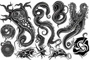 Lovecraftian tattoos tattoo idea