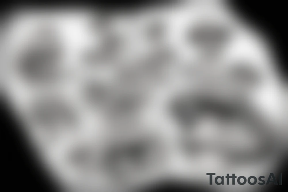 A frog sitting on a mushroom tattoo idea