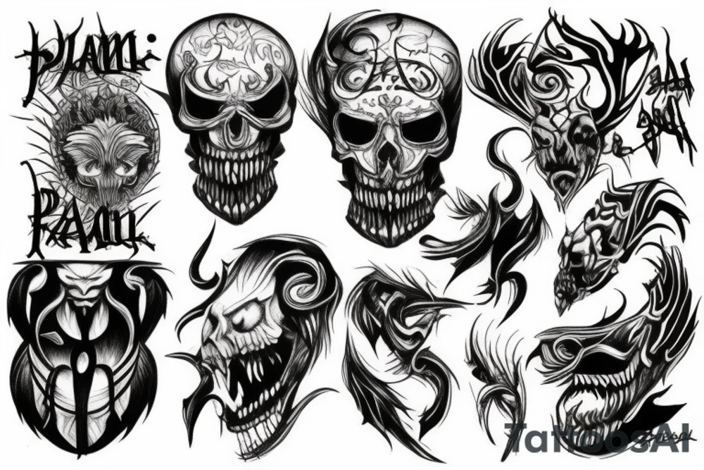 primal fear tattoo idea