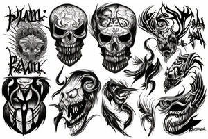 primal fear tattoo idea