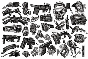 Escape from Tarkov tattoo idea