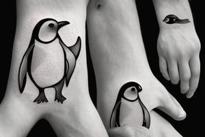 Linux Penguin tattoo idea