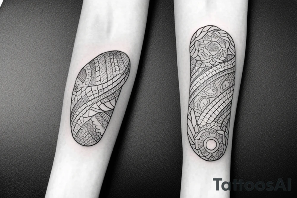 scandinavian tatto arm tattoo idea