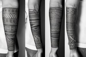 scandinavian tatto arm tattoo idea