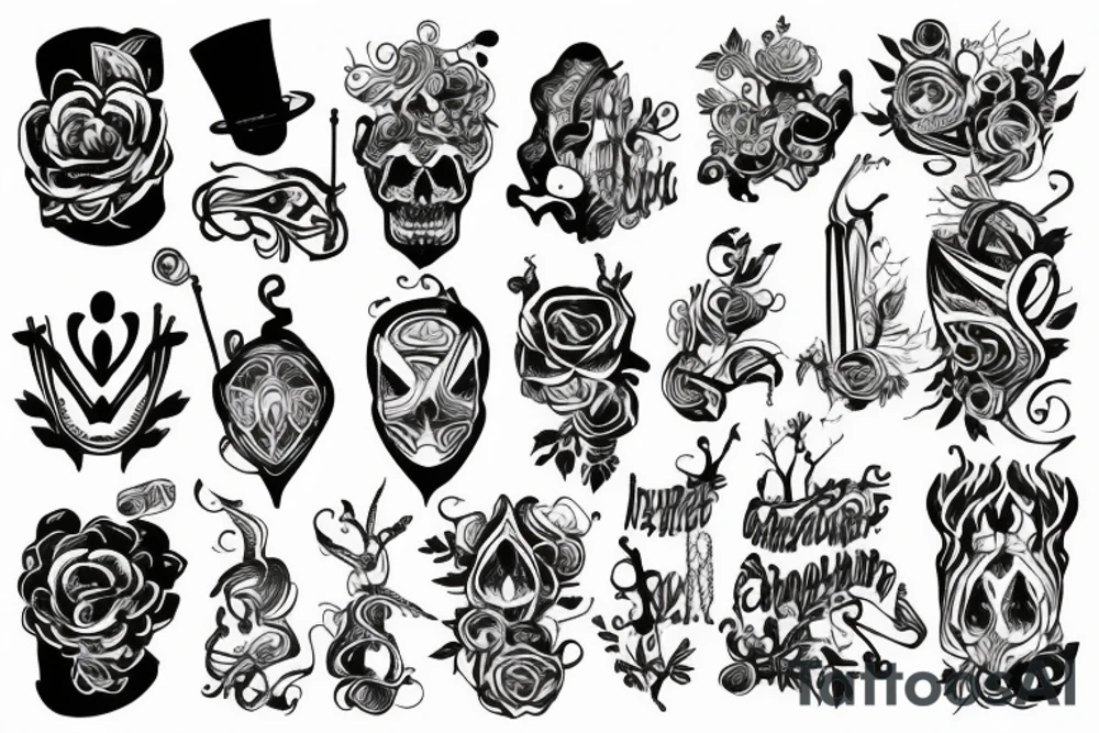 scandinavian tatto arm tattoo idea