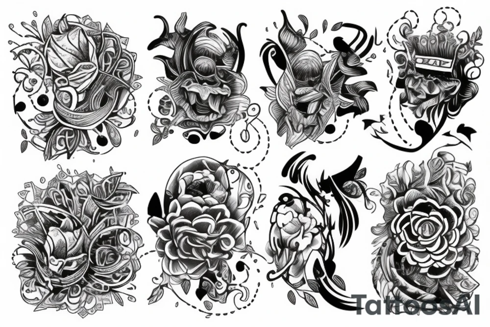 scandinavian tatto arm tattoo idea