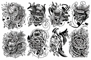 scandinavian tatto arm tattoo idea