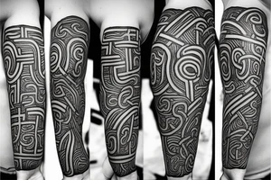 scandinavian runes, scandinavian culture tattoo idea