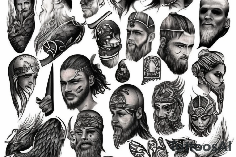 vikings tattoo idea