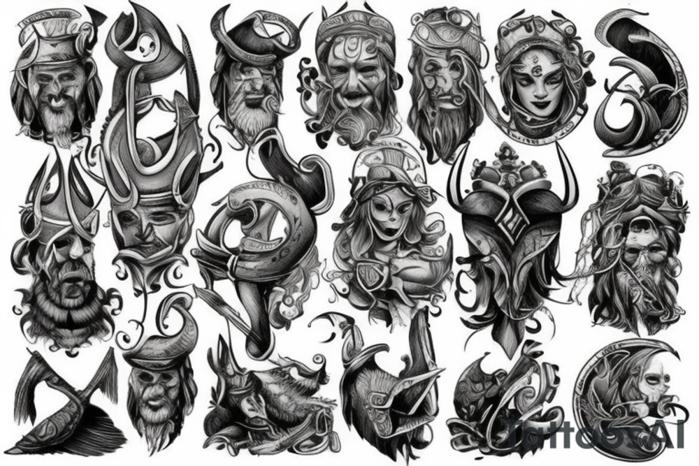 vikings tattoo idea