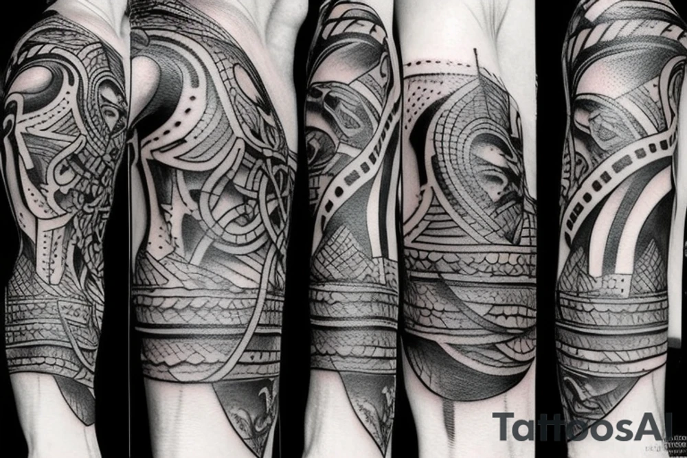 vikings tatto arm tattoo idea