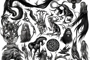 norse mythology tattoo idea