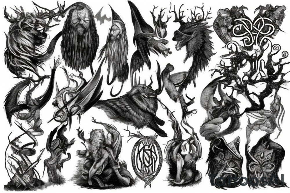 norse mythology tattoo idea