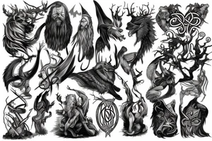 norse mythology tattoo idea