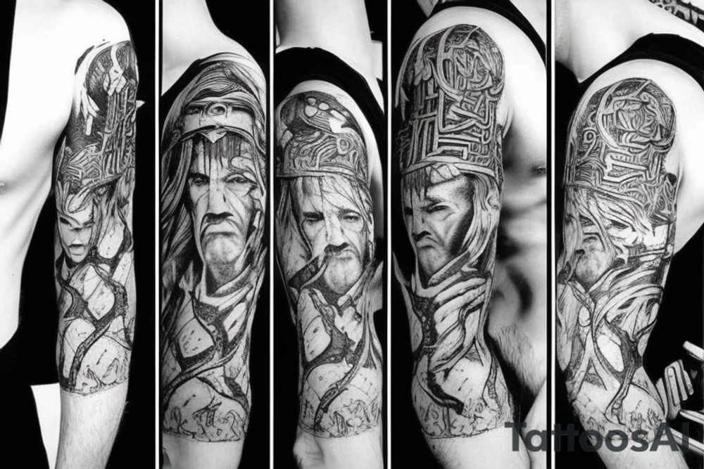 norse mythology tattoo idea