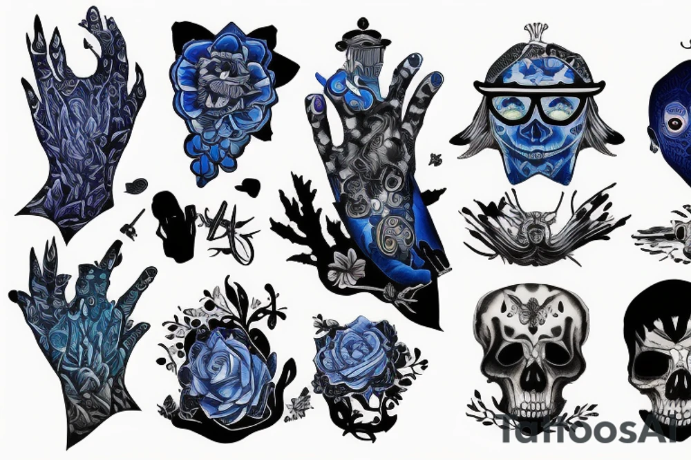 Blue october fear tattoo idea