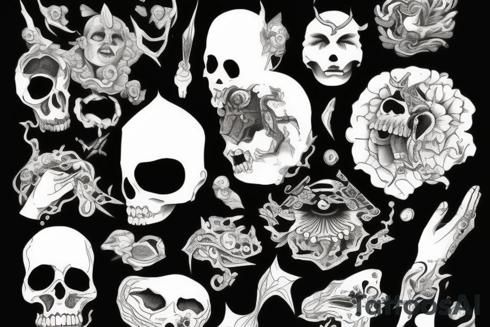 Overcoming fear tattoo idea