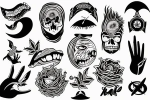 Overcoming fear tattoo idea
