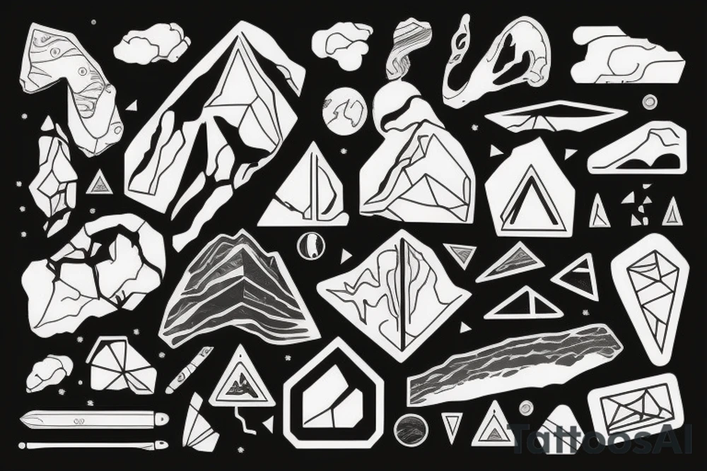 Geology tattoo idea