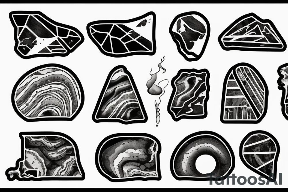 Geology tattoo idea