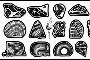 Geology tattoo idea