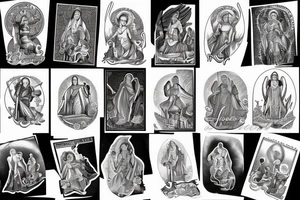 angel Moroni tattoo idea